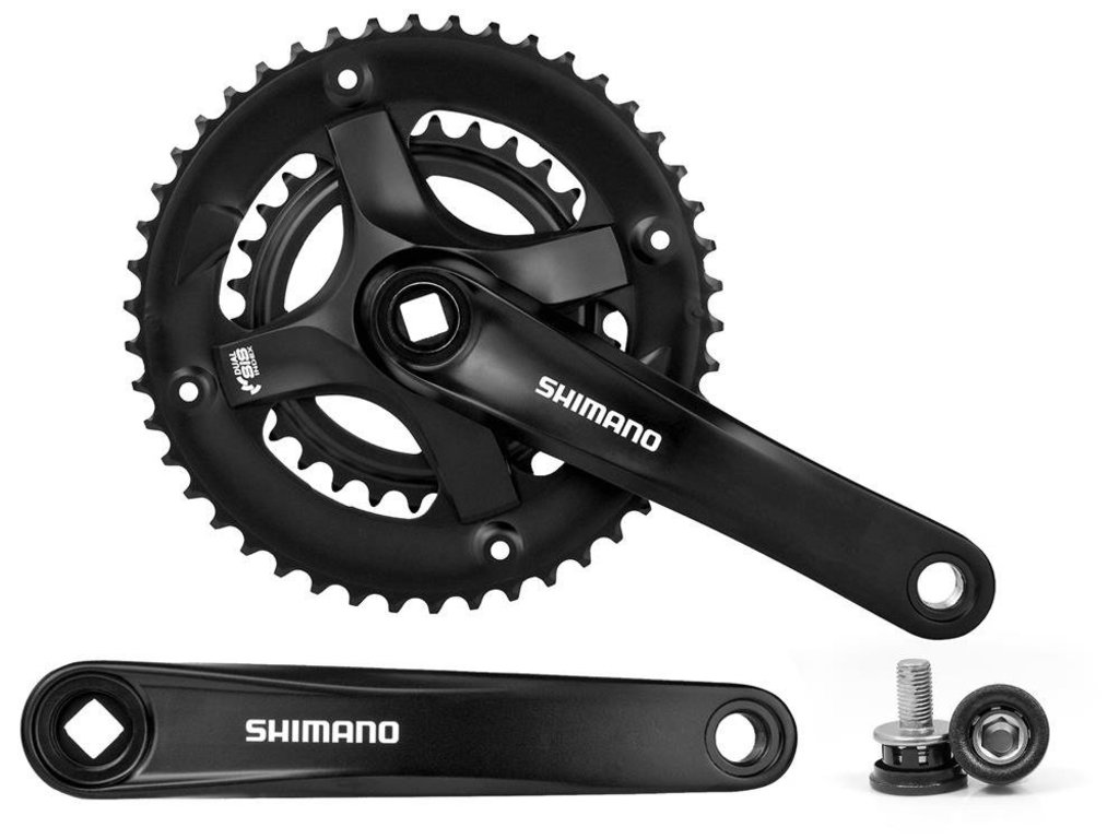 Crankset Shimano TOURNEY FC-TY501-2 170mm 46x30 for 8/7/6 speed