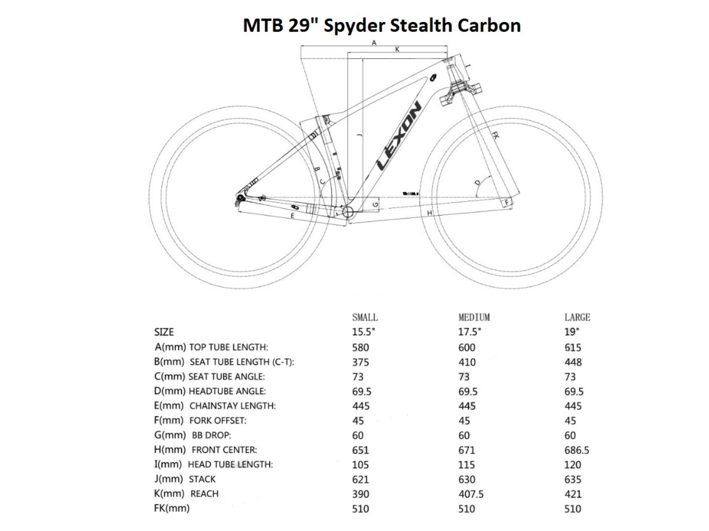 Frame MTB 29