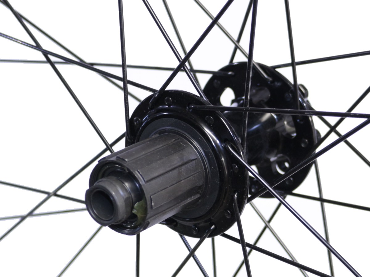 Twisted rear wheel MTB 29 