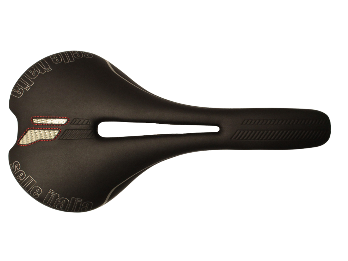 Selle Selle Italia FLITE TM Flow Noir - Rail Manganèse, 275x145 Mm, Neuve