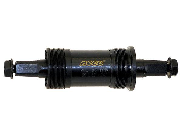 Bottom bracket NECO sealed right cup steel left cup plastic BSA length 127,5mm
