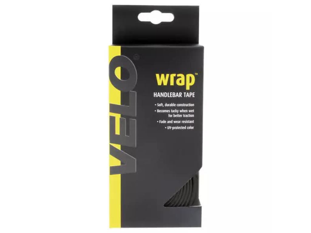 Handlebar tape Velo cork colour black packed on card