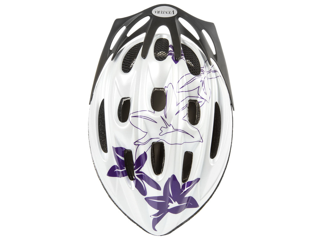 Helmet Mighty HELM White Flower size L 58-62cm