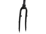Vidlice pevná TREKKING 28" 1 1/8" A-head Alu, černá, lesklá