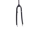 Vidlice TREKKING 28" 1 1/8" závit, pevná ocelová surová, barva dle přání