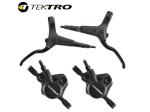 Tektro HDT275 kotoučové brzdy  pár přední 1100mm + zadní 1700mm