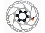 SHIMANO SM-RT64 brzdový kotouč 160 mm Center Lock + závěrná matice s vnějším ozubením