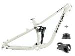 Lee Cougan Quest celoodpružený Alu rámový set MTB 29" velikost M – 17,5" (44 cm), šedá lesklá