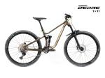 Celoodpružené  MTB 29" Lee Cougan Quest  Shimano Deore  1x11, velikost  S – 16" (40,5 cm), hnědozlatá matná