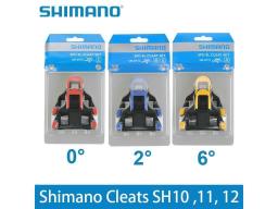 Cleats Shimano SPD SL SM-SH11 road free-arc black-yellow