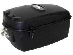 Suitcase for bicycle carrier lockable 17l