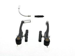 Brake calipers MTB V-BRAKE Saccon Alu black /fr + re/