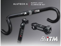 ITM Alutech A řídítka silniční - Alu7075, 31,8mm, 40cm - černé