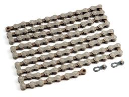 KMC Z-51  řetěz pro 6/7/8kol, 112 článků ,  1/2" x 3/32"   šedo-hnědý, součástí  rychlospojka