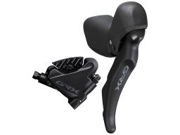 Shimano GRX ST-RX600+BR-RX400 řadící brzdová páka + zadní kotoučová brzda 11rychl.