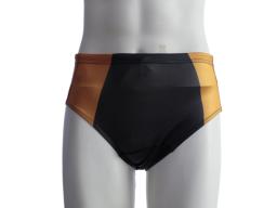Triatlonové kalhotky, oranžovo-černé, velikost L, odpovídá standardní velikosti M