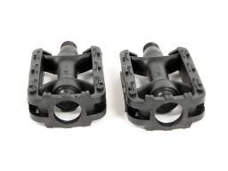 Pedály dětské MTB plastové s kuličkovými ložisky-STANDARDNÍ ZÁVIT 9/16"