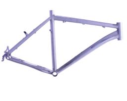 Rám Alu MTB 26"  surový , velikost 21"