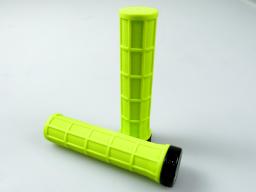 Gripy o Pro X Grips s Alu objímkou na dotažení na imbus šířka 135mm barva žlutá fluo