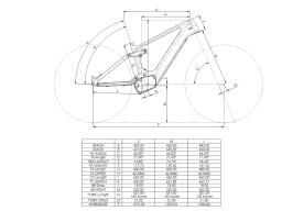 MTB 29"/27,5"  E-bike kompletní  set Spyder -  Brose Drive S-Mag 90Nm ,630Wh-17,5Ah ,velikost 17"