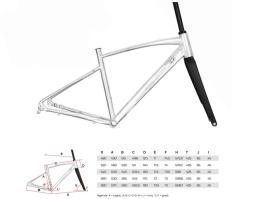 Rám Alu Gravel - Cyklokrosový + karbonová vidlice , pro kotoučové brzdy - velikost 46cm