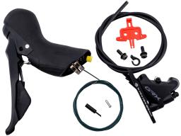 Řadící-brzdová páka levá Shimano GRX ST-RX600+BR-RX400  750mm přední kotoučová brzda pro 2 převodník