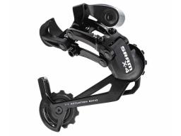 Sram X-4 přehazovačka MTB 7-8-9r., dlouhé vodítko, černá