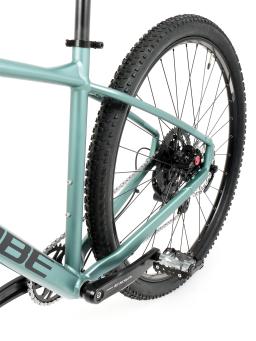 Kolo MTB 29" Cube  Access WS EXC Shimano ESSA 1x8, velikost M – 16", šedomodrá (eukalyptus)