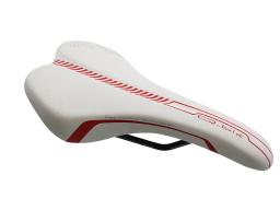 Selle Italia Q-Bik bílé sedlo, manganové ližiny