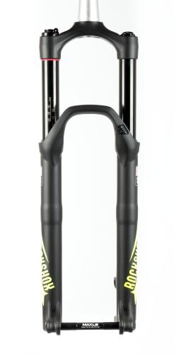 Rock Shox Revelation RL odpružená vidlice E-MTB 27.5"+/29" Boost 15x110 mm, zdvih 140 mm, offset 51 mm, Tapered 1 1/8" - 1 1/2",  neonově žluté polepy