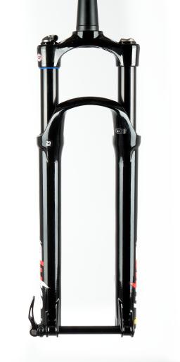 SR Suntour AXON 32 RL-RC BOOST odpružená vidlice MTB 29" 15x110 mm, zdvih 100 mm, Tapered 1 1/8" - 1 1/2", Black Edition