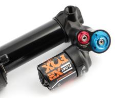 FOX Float X2 Performance Trunnion tlumič 225 x 75mm - šedivé a oranžové polepy OEM