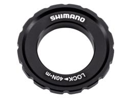 SHIMANO SM-RT64 brzdový kotouč 160 mm Center Lock + závěrná matice s vnějším ozubením