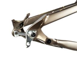 Celoodpružené MTB 29" Lee Cougan Quest SHIMANO Deore XT Di2 M8250 1x12 , velikost L – 19" (48 cm), hnědozlatá matná