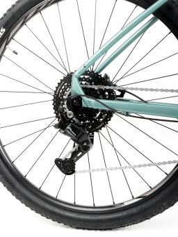 Kolo MTB 29" Cube Access WS EXC Shimano CUES U4000 1x9, velikost L – 18", šedomodrá (eukalyptus)