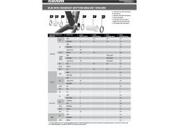 SRAM DUB 68/73 mm BSA MTB středové složení