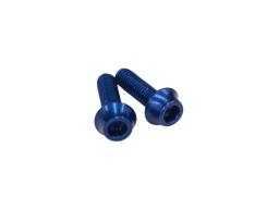 Bottlecage bolts BO M516 L alloy blue 2pcs