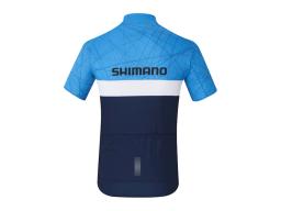 SHIMANO TEAM dres, námořnická modrá, L