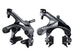 Shimano Ultegra BR-R8100 brzdové čelisti silniční, přední+zadní špalík R55C4 výška 51mm