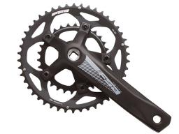 FSA Tempo Adventure  46/30 175mm Alu kliky silniční - cyklokros - gravel barva černá matná