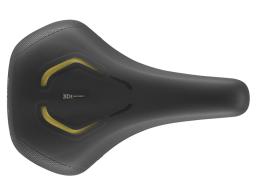 Selle Royal  LOOKIN 3D GEL MODERATE sedlo pánské černé