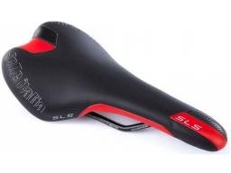 Selle Italia SLS - sedlo - černo-červené