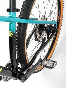 Kolo MTB 29"  Lee Cougan Droid  Shimano Deore  1x11 , velikost S -17" modro-černá lesklá