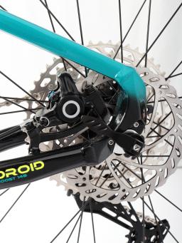 Kolo MTB 29"  Lee Cougan Droid  Shimano Deore  1x11 , velikost S -17" modro-černá lesklá