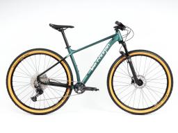 Kolo MTB 29"  Lee Cougan Droid  Shimano Deore  1x12 , velikost M -19"   zeleno-černá matná