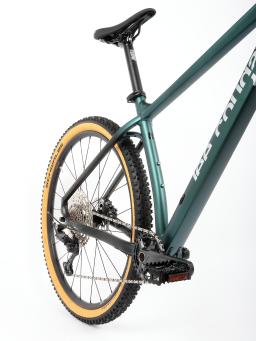 Kolo MTB 29"  Lee Cougan Droid  Shimano Deore  1x12 , velikost S -17"  zeleno-černá matná