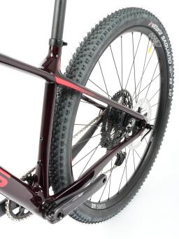 Kolo MTB 29"  FOCUS Raven 9.9 Shimano XT 1x12 , velikost S -16,5" vínově červená tmavá metalíza lesk