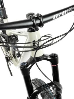 Celoodpružené  MTB 29" Lee Cougan Quest  Sram SX  Eagle 1x12 , velikost  S -16" (40,5cm) - barva šedá lesklá