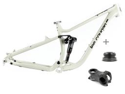 Celoodpružené  MTB 29" Lee Cougan Quest  Shimano Deore  1x12 , velikost   M -17,5" (44cm) - barva šedá lesklá