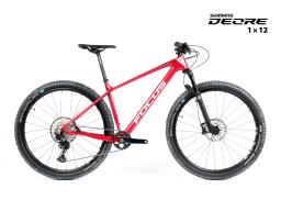 Kolo MTB 29"  FOCUS Raven 8.8 Shimano Deore 1x12 , velikost M -18" červená - lesklá